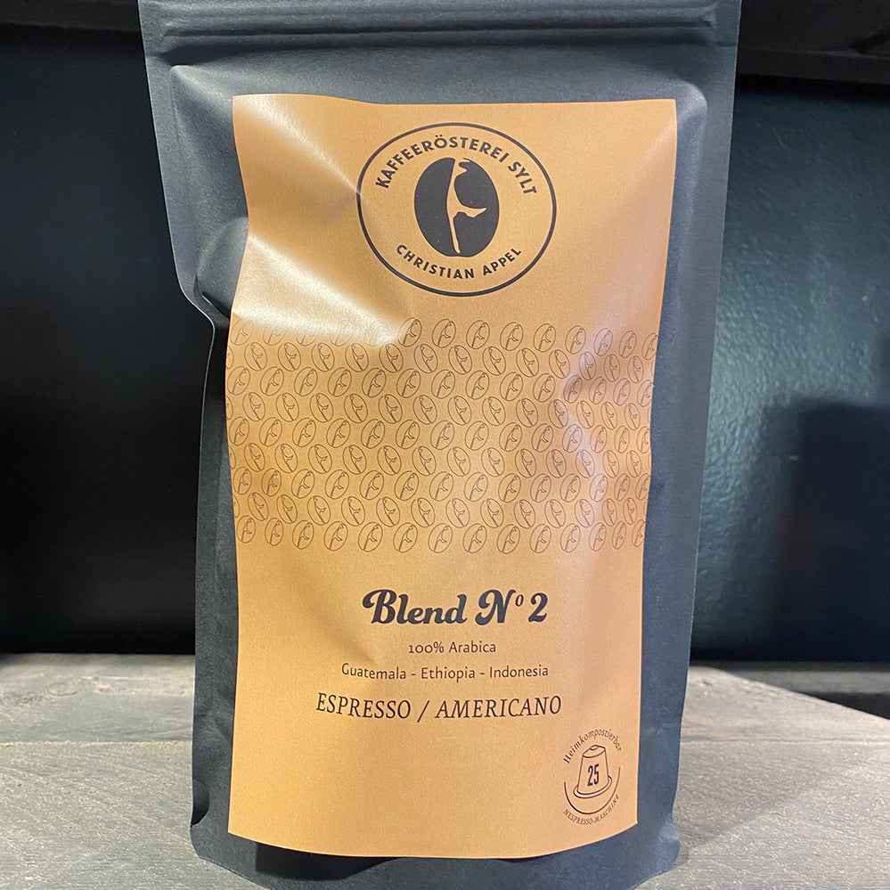 Blend N.2 - 25x Espresso Kapseln | 100% Heimkompostierbar - NESPRESSO Kompatibel