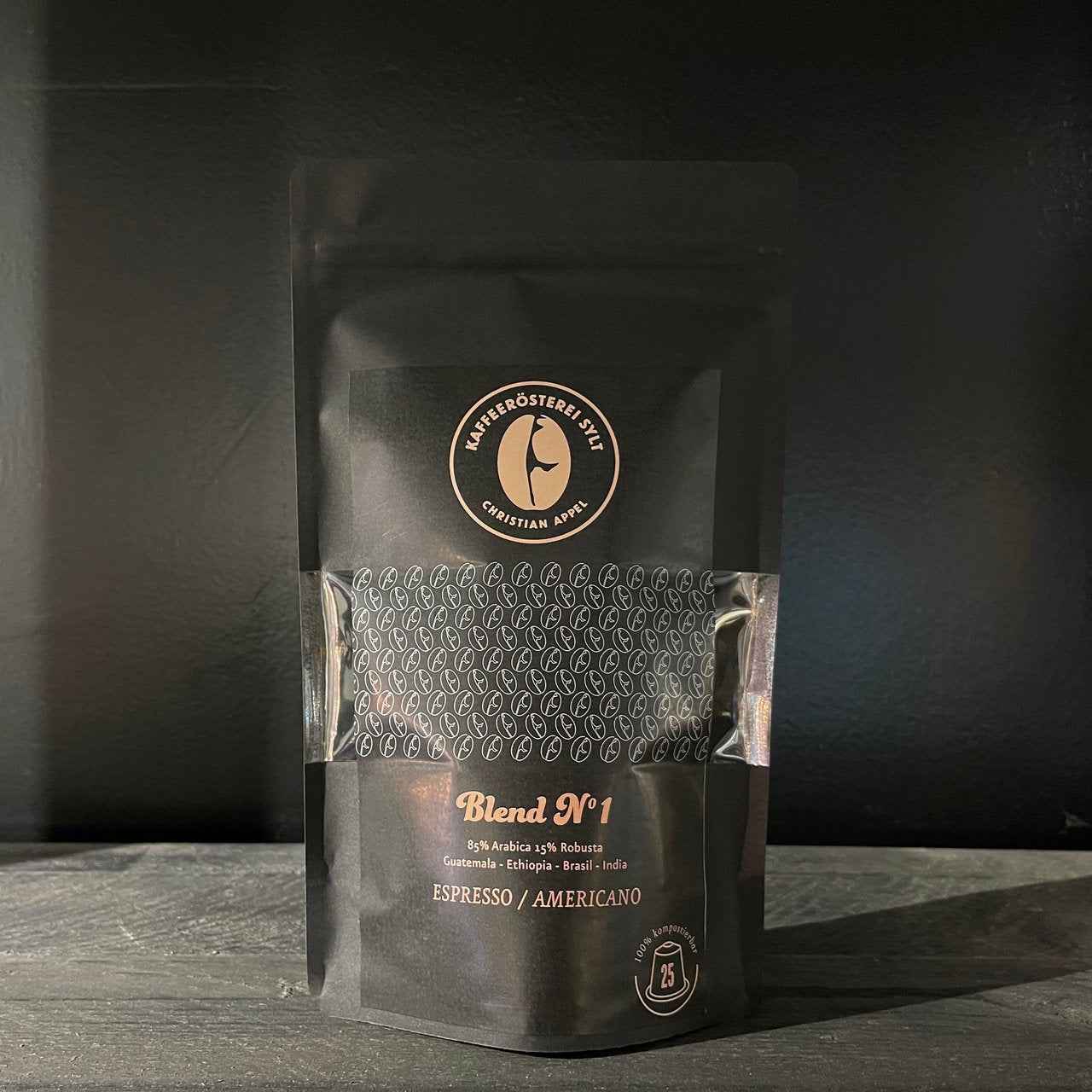 Blend N.1 - 25x Espresso Kapseln | 100% Heimkompostierbar - NESPRESSO Kompatibel